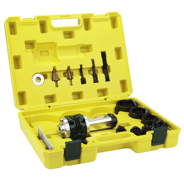 L.H. Dottie Gear Punch Tool Kit (16pcs set, includes case and gear punch)